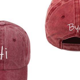 Hi-By Yıkamalı Şapka