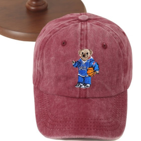 Polo Bear Yıkamalı Şapka